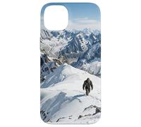 Carcasa para iPhone 14 Plus Yeti Snow Mountain Peak - Gráfico Misterioso de Criatura Oculta