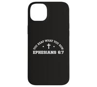 Carcasa para iPhone 14 Plus You Reap What You Sow Efesios 6:7 Funny 67 Versículo de la Biblia Dios