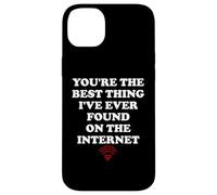 Carcasa para iPhone 14 Plus Youre The Best Thing Ive Ever Found on Internet Husband Wife