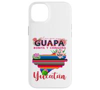 Carcasa para iPhone 14 Plus Yucatán México Souvenir Mexicana Guapa Bonita Chingona