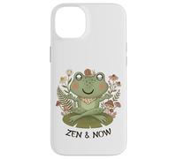 Carcasa para iPhone 14 Plus Zen Cottagecore Rana Meditación Yoga Mindfulness Estética