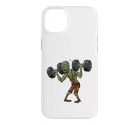 Carcasa para iPhone 14 Plus Zombie Halterofilia Muertos vivientes Gimnasio Entren