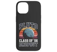 Carcasa para iPhone 14 Plutón Clase de '06 Dropout Astronomy Club Meme