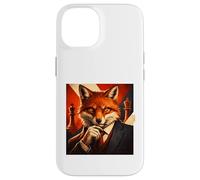 Carcasa para iPhone 14 Poder silencioso de la Mente Maestra estratégica de Fox