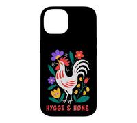 Carcasa para iPhone 14 Pollos de Patio Trasero Hygge Arte Popular Gallo