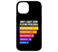 Carcasa para iPhone 14 por qué no Puedo Dejar de Jugar Pickleball Razones