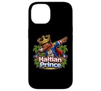 Carcasa para iPhone 14 Príncipe haitiano Dabbing Día de la Bandera de Haití Orgullosos Niños