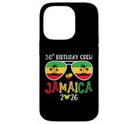 Carcasa para iPhone 14 Pro 50th Birthday Crew Jamaica 2026 50 Years Old Bday Party Trip