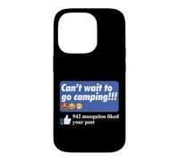 Carcasa para iPhone 14 Pro 942 A los Mosquitos Les gustó tu publicación Mosquito Meme Funny Camping