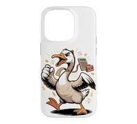 Carcasa para iPhone 14 Pro Accountant Goose Honk if You Love Numbers CPA
