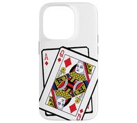 Carcasa para iPhone 14 Pro Ace & Queen of Diamonds 21st Birthday Twenty One Years Old