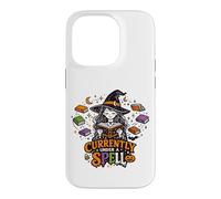 Carcasa para iPhone 14 Pro Actualmente bajo un Lector de Brujas hechizos Libros de Halloween