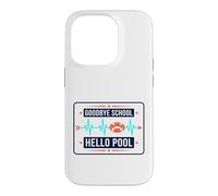 Carcasa para iPhone 14 Pro Adiós Escuela Hola Piscina | Summer Pool Day