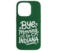 Carcasa para iPhone 14 Pro Adiós, Mudarse a Indiana
