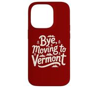 Carcasa para iPhone 14 Pro Adiós, Mudarse a Vermont