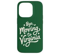 Carcasa para iPhone 14 Pro Adiós, Mudarse a Virginia