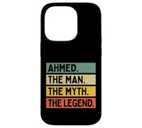 Carcasa para iPhone 14 Pro Ahmed The Man The Myth The Legend - Cita Personalizada Divertida