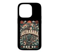 Carcasa para iPhone 14 Pro Akihabara Mecánica Koi Futuro Distrito Tokio Japón Gráfico
