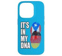 Carcasa para iPhone 14 Pro Alemania y Puerto Rico mezclan el Patrimonio de ADN