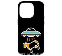 Carcasa para iPhone 14 Pro Alien Abduction Cattle Angus Beef We're Having Hamburgers