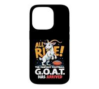 Carcasa para iPhone 14 Pro All Rise The Fantasy Football Goat Has Arrived Men Women