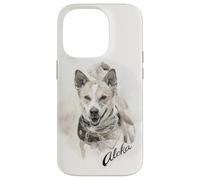 Carcasa para iPhone 14 Pro Aloka The Walk for Peace Dog Spreading Hope Indian Ink Art