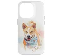 Carcasa para iPhone 14 Pro Aloka - The Walk for Peace Dog Spreading Hope Watercolor