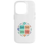 Carcasa para iPhone 14 Pro Amable Comunicación Habla Escuchar Diseño de Conciencia