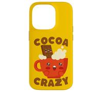 Carcasa para iPhone 14 Pro Amante de Las Bebidas Kawaii Hot Cocoa Crazy Chocolate