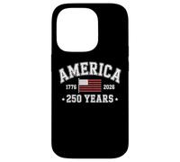 Carcasa para iPhone 14 Pro America 250 Years 2026 1776 USA United States Flag July 4th