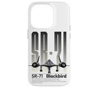 Carcasa para iPhone 14 Pro American SR71 Blackbird Spy Avión Militar Aviación Arte