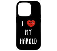 Carcasa para iPhone 14 Pro Amo A Harold Nombre Gracioso