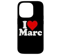Carcasa para iPhone 14 Pro Amo CORAZÓN Marc Marcus