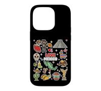 Carcasa para iPhone 14 Pro Amor México, Cultura Mexicana, Tradiciones & Recuerdo de Viaje