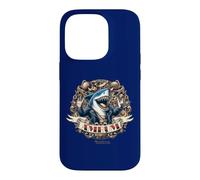 Carcasa para iPhone 14 Pro Amrum Fan Design Heavy Metal Tiburón Letras