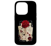 Carcasa para iPhone 14 Pro An Enduring Trace Dark Academia Gothic Bleeding Rose Vintage
