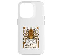 Carcasa para iPhone 14 Pro Anansi la araña Historias Folclore de tramposos de África Occidental