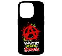 Carcasa para iPhone 14 Pro Anarquía en Las Calles - Anarquista Punk Rock audaz