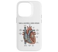 Carcasa para iPhone 14 Pro Anatomía Humana Diagrama del corazón Sistema Cardiovascular