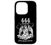 Carcasa para iPhone 14 Pro Angel Number 444 Protegido Etéreo Angelcore Estética