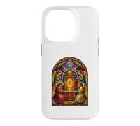 Carcasa para iPhone 14 Pro Ángeles En Sagrado Tabernáculo Catedral Gótica Icono Arte Oración