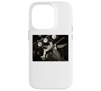 Carcasa para iPhone 14 Pro Angus Young ACDC Back Street Crawler Tour por Dick Barnatt