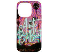 Carcasa para iPhone 14 Pro Anti Bullshit Retro Sunset Palm Street Estética
