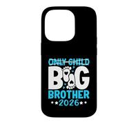 Carcasa para iPhone 14 Pro Anuncio de bebé Only Child Big Brother 2026