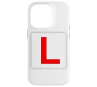 Carcasa para iPhone 14 Pro Aprendiz Conductor L Placas Aprendiendo a Conducir