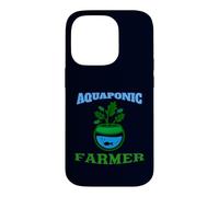 Carcasa para iPhone 14 Pro Aquaponic Farmer Cultivador hidropónico de Agricultura sostenible