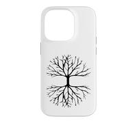 Carcasa para iPhone 14 Pro Árbol de la Vida Raíces Familiares paganas nórdicas