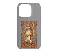 Carcasa para iPhone 14 Pro Ardilla Art Nouveau