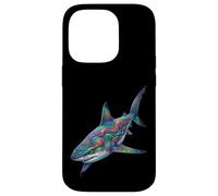 Carcasa para iPhone 14 Pro Arrecife Tiburón Océano Peces Vida Marina Acuario