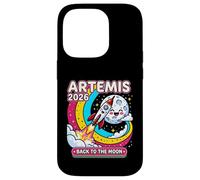 Carcasa para iPhone 14 Pro Artemis II 2026 Cute Design for Kids Launch Back to The Moon